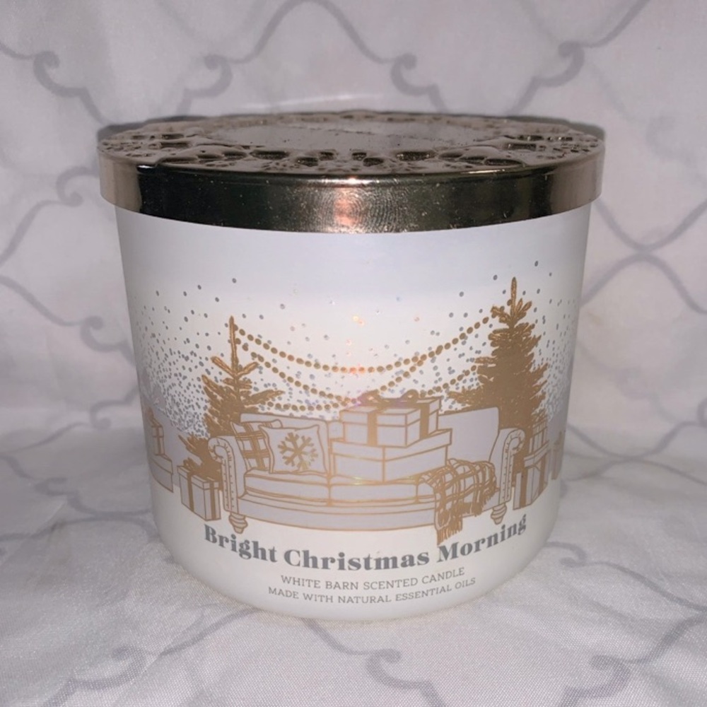 Bath & Body Works Bright Christmas Morning 3-Wick Candle